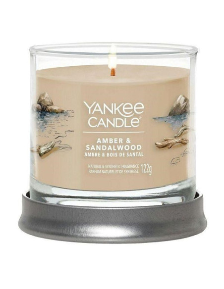 Tumbler z 1 knotem amber & sandalwood yankee