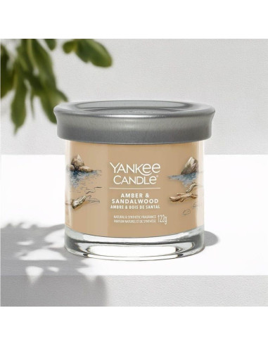 Tumbler z 1 knotem amber & sandalwood yankee