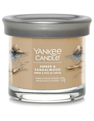Tumbler z 1 knotem amber & sandalwood yankee