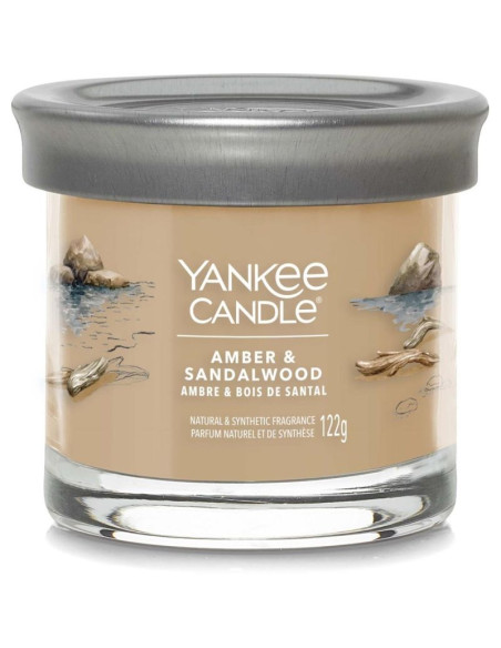 Tumbler z 1 knotem amber & sandalwood yankee