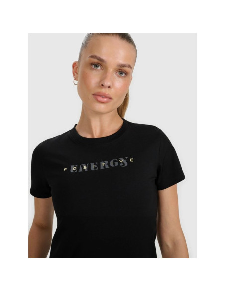 T-shir damski z nadrukiem 4f 4fraw25ttshf3228-20s