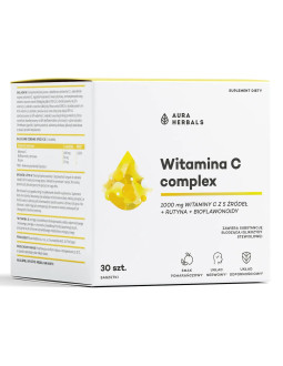 Witamina C Complex, 1000 Mg (30 Saszetek)