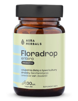 Floradrop Entero, Saccharomyces Boulardii, Probiotyk (30 Kaps.)