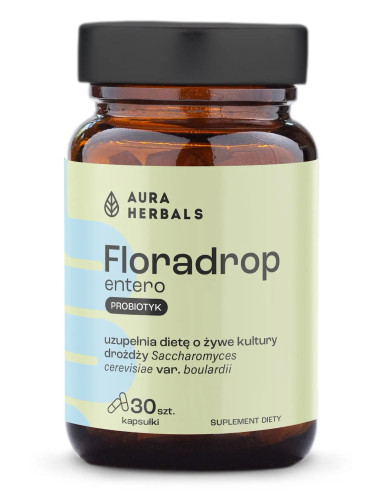 Floradrop Entero, Saccharomyces Boulardii, Probiotyk (30 Kaps.)