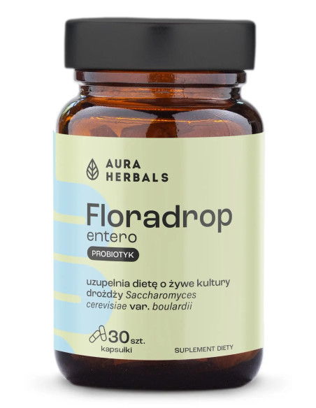 Floradrop Entero, Saccharomyces Boulardii, Probiotyk (30 Kaps.)