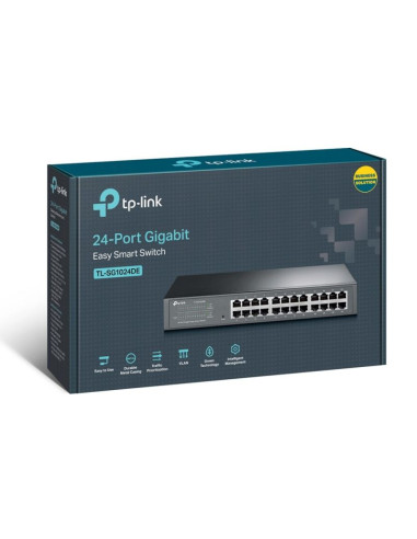 Switch tp-link tl-sg1024de (24x 10/100/1000mbps)