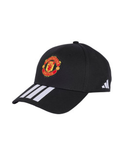 Czapka z daszkiem adidas manchester united czarna kt0647
