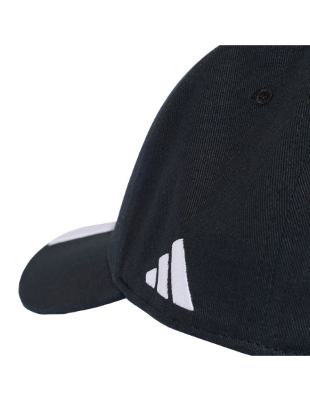 Czapka z daszkiem dla dzieci adidas manchester united czarna kt0654