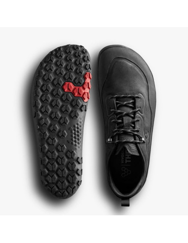 Buty męskie vivobarefoot tracker leather at low mens obsidian (309534-01)