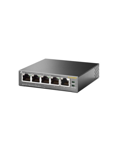 Tp-link tl-sg1005p nie zarządzany gigabit ethernet (10/100/1000) obsługa poe czarny