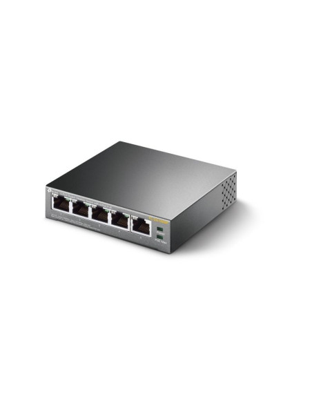 Tp-link tl-sg1005p nie zarządzany gigabit ethernet (10/100/1000) obsługa poe czarny