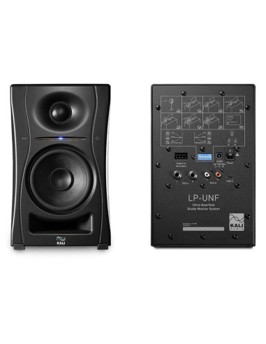 Kali audio lp-unf - para monitorów odsłuchowych z bluetooth. głośniki multimedialne, czarne.