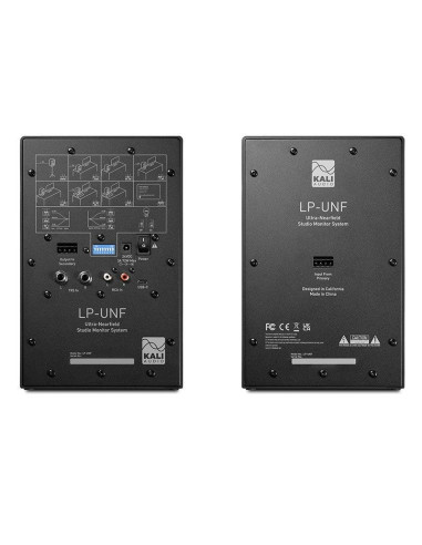 Kali audio lp-unf - para monitorów odsłuchowych z bluetooth. głośniki multimedialne, czarne.