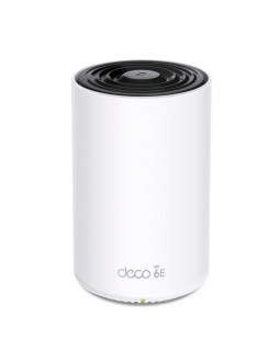 Tp-link deco xe75(1-pack) tri-band (2.4 ghz/5 ghz/5 ghz) wi-fi 6 (802.11ax) biały 3 wewnętrzne