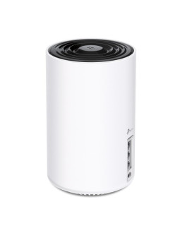 Tp-link deco xe75(1-pack) tri-band (2.4 ghz/5 ghz/5 ghz) wi-fi 6 (802.11ax) biały 3 wewnętrzne 2