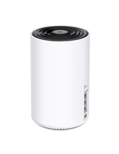 Tp-link deco xe75(1-pack) tri-band (2.4 ghz/5 ghz/5 ghz) wi-fi 6 (802.11ax) biały 3 wewnętrzne