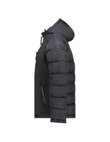 Kurtka męska geographical norway beachwood no constrast black-black db men 068 (wz7433h/gn-black / black)