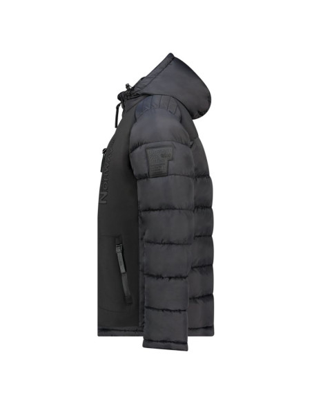 Kurtka męska geographical norway beachwood no constrast black-black db men 068 (wz7433h/gn-black / black)