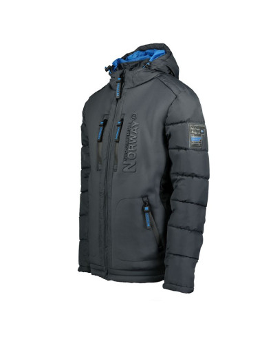 Kurtka męska geographical norway beachwood dgrey-blue db men 068 bs4 (wu6633h/gn-dark grey)