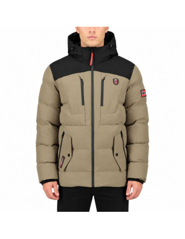 Parka męska geographical norway cachot beige db men 068 (wa1696h/gn-beige)
