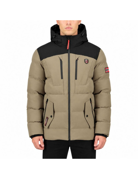 Parka męska geographical norway cachot beige db men 068 (wa1696h/gn-beige)