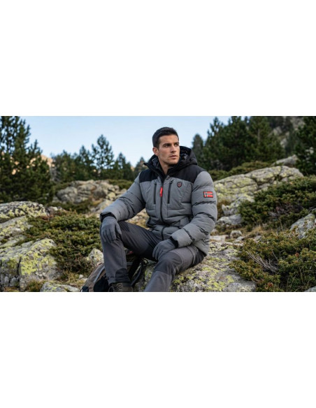 Parka męska geographical norway cachot grey db men 068 (wa1698h/gn-grey)