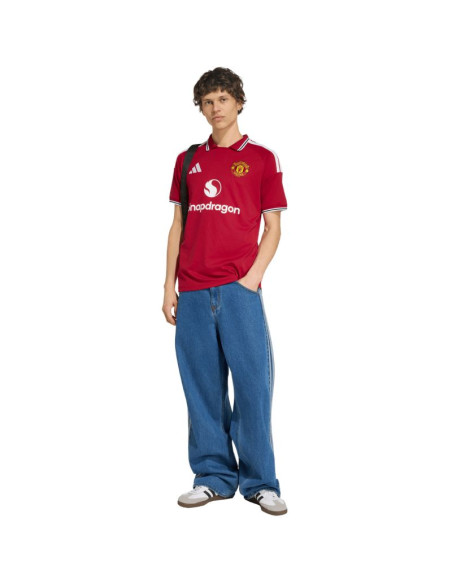 Koszulka męska adidas manchester united 26/27 czerwona ka6871