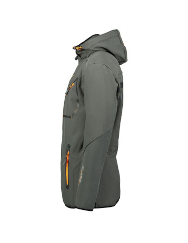 Softshell męski geographical norway royaute dgrey-orange gtx men 068 (ww4643h/gn-dark grey / orange)
