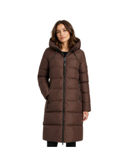 Parka damska geographical norway april dbrown db lady 0116-2 (wz7108f/gn-dark brown)