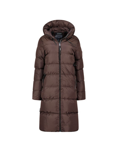 Parka damska geographical norway april dbrown db lady 0116-2 (wz7108f/gn-dark brown)