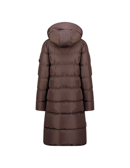 Parka damska geographical norway april dbrown db lady 0116-2 (wz7108f/gn-dark brown)