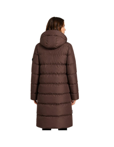 Parka damska geographical norway april dbrown db lady 0116-2 (wz7108f/gn-dark brown)
