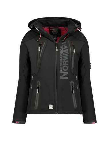 Softshell damski geographical norway tislande lady black   007 (wu4016f/gn-black)