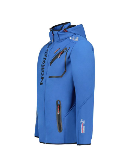 Softshell męski geographical norway royaute db royal blue  black men 068 (wy2168h/gn-royal blue / black)