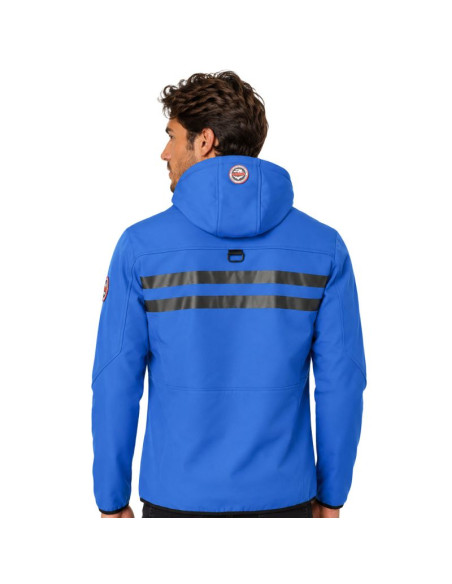Softshell męski geographical norway royaute db royal blue  red men 068 (wy2170h/gn-royal blue / red)