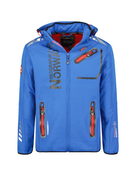 Softshell męski geographical norway royaute db royal blue  red men 068 (wy2170h/gn-royal blue / red)