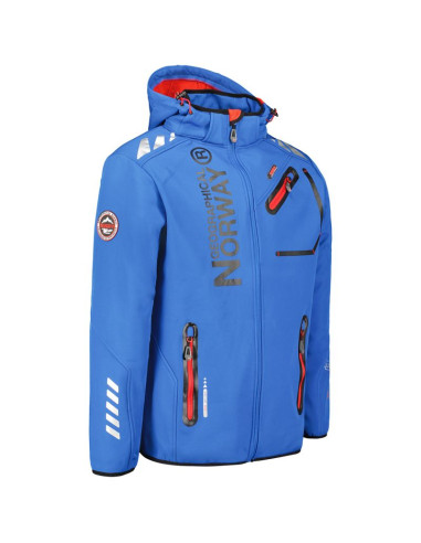 Softshell męski geographical norway royaute db royal blue  red men 068 (wy2170h/gn-royal blue / red)