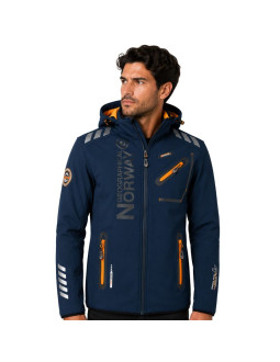 Softshell męski geographical norway royaute men ass a bs2 056 (wt1804h/gn-navy / orange)