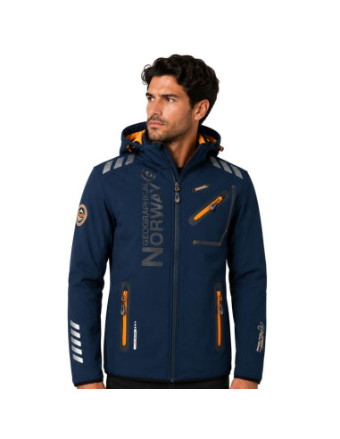Softshell męski geographical norway royaute men ass a bs2 056 (wt1804h/gn-navy / orange)