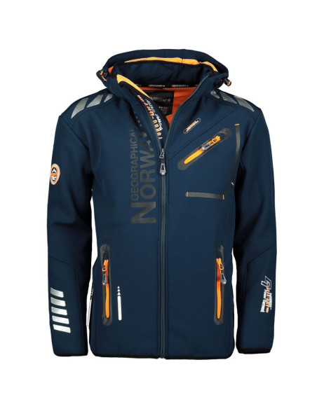 Softshell męski geographical norway royaute men ass a bs2 056 (wt1804h/gn-navy / orange)