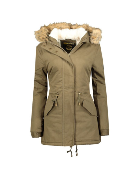 Parka damska geographical norway ampuria lady 056 bs3 (wq833f/gn-kaki)