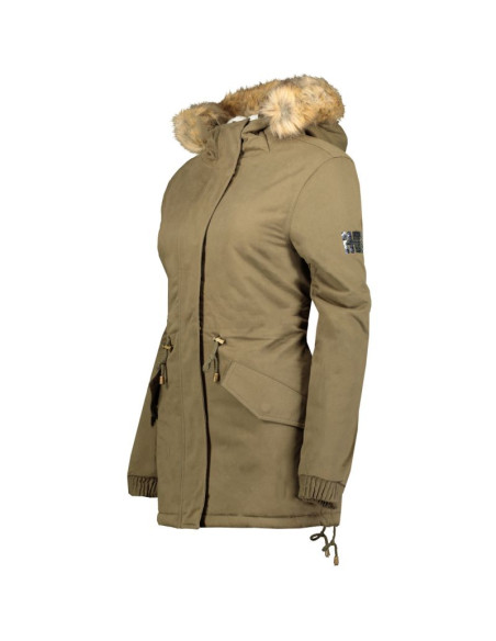 Parka damska geographical norway ampuria lady 056 bs3 (wq833f/gn-kaki)