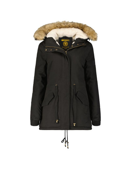 Parka damska geographical norway ampuria lady 056 bs3 (wq833f/gn-black)