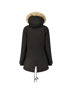 Parka damska geographical norway ampuria lady 056 bs3 (wq833f/gn-black) 2