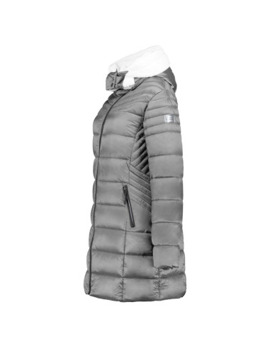 Parka damska geographical norway carenne lgrey db lady 0116 (wz5513f/gn-light grey)
