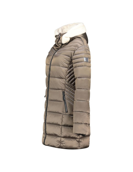 Parka damska geographical norway carenne taupe db lady 0116 (wz5514f/gn-taupe)
