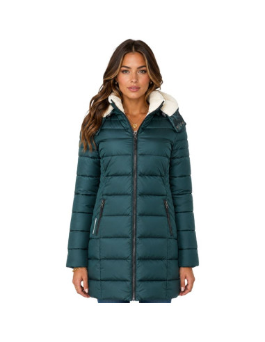 Parka damska geographical norway carenne dgreen db lady 0116 (wz5516f/gn-dark green)