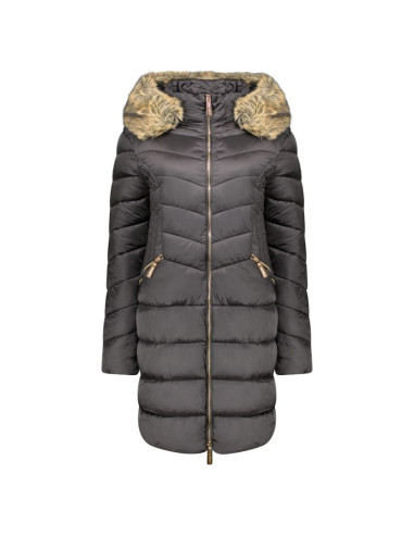 Parka damska geographical norway bololita black db lady 0116-1 (wz7484f/gn-black)