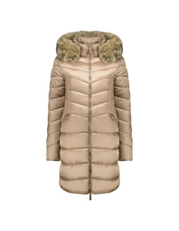 Parka damska geographical norway bololita taupe db lady 0116-1 (wz7487f/gn-taupe)