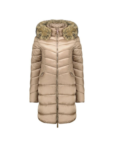Parka damska geographical norway bololita taupe db lady 0116-1 (wz7487f/gn-taupe)